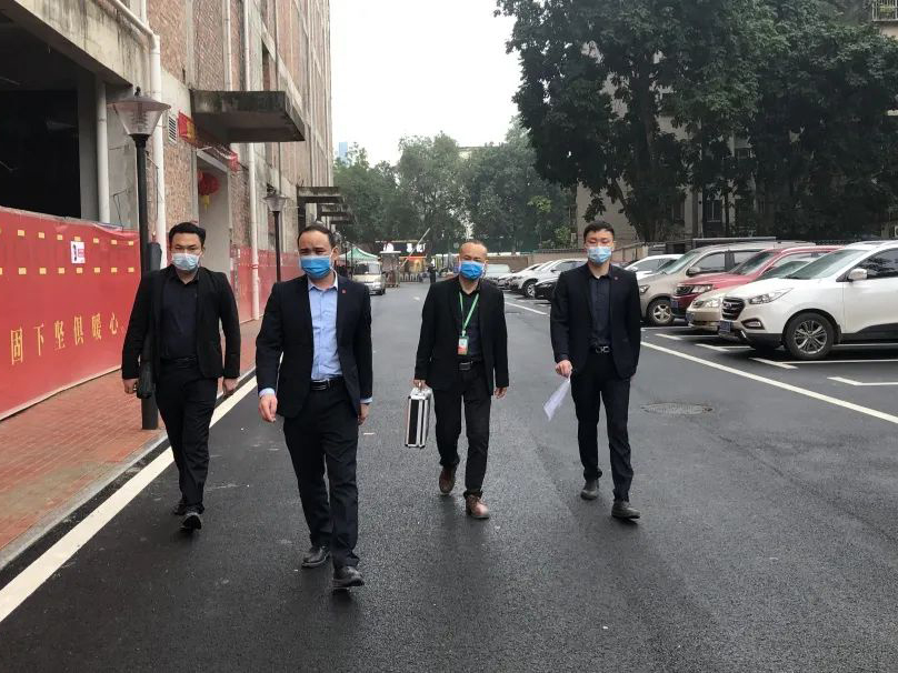 南鷹苑工地巡檢，打好復(fù)工第一戰(zhàn)